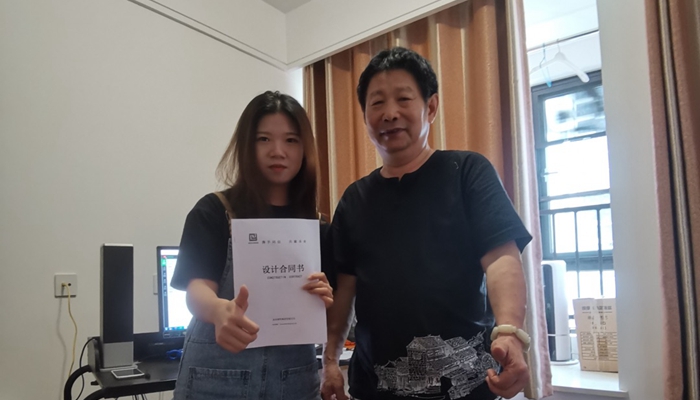 共享倉裝修設計項目簽約益昌裝飾集團